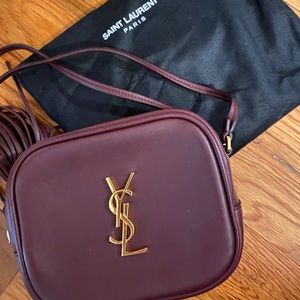 YSL Monogramme Blogger leather shoulder bag